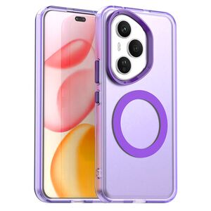 Husa premium pentru  Honor 400 Pro VivaShell Fusion compatibila MagSafe, Anti-Shock - Protectie Avansata Display & Camera - Design Slim și Elegant - Mov