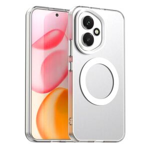 Husa premium pentru  Honor 400 VivaShell Fusion compatibila MagSafe, Anti-Shock - Protectie Avansata Display & Camera - Design Slim și Elegant - Alb