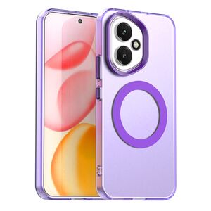 Husa premium pentru  Honor 400 VivaShell Fusion compatibila MagSafe, Anti-Shock - Protectie Avansata Display & Camera - Design Slim și Elegant - Mov