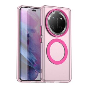 Husa premium pentru  Honor Magic 7 Lite VivaShell Fusion compatibila MagSafe, Anti-Shock - Protectie Avansata Display & Camera - Design Slim și Elegant - Roz