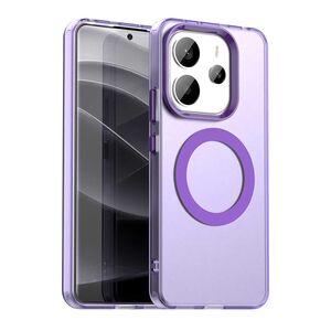 Husa premium pentru  Xiaomi Redmi Note 14 4G VivaShell Fusion compatibila MagSafe, Anti-Shock - Protectie Avansata Display & Camera - Design Slim și Elegant - Mov