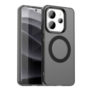 Husa premium pentru  Xiaomi Redmi Note 14 4G VivaShell Fusion compatibila MagSafe, Anti-Shock - Protectie Avansata Display & Camera - Design Slim și Elegant - Negru