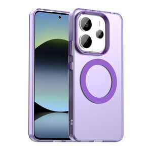 Husa premium pentru  Xiaomi Redmi Note 14 5G VivaShell Fusion compatibila MagSafe, Anti-Shock - Protectie Avansata Display & Camera - Design Slim și Elegant - Mov