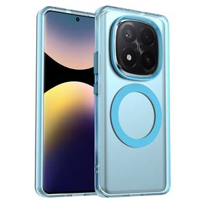 Husa premium pentru  Xiaomi Redmi Note 14 Pro+ Plus VivaShell Fusion compatibila MagSafe, Anti-Shock - Protectie Avansata Display & Camera - Design Slim și Elegant - Albastru