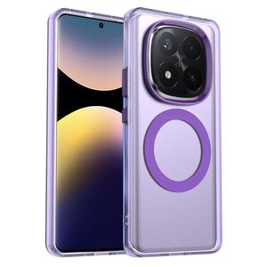 Husa premium pentru  Xiaomi Redmi Note 14 Pro+ Plus VivaShell Fusion compatibila MagSafe, Anti-Shock - Protectie Avansata Display & Camera - Design Slim și Elegant - Mov