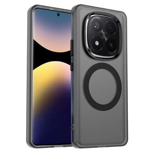 Husa premium pentru  Xiaomi Redmi Note 14 Pro+ Plus VivaShell Fusion compatibila MagSafe, Anti-Shock - Protectie Avansata Display & Camera - Design Slim și Elegant - Negru