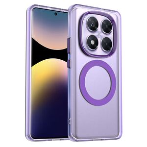 Husa premium pentru  Xiaomi Redmi Note 14 Pro 4G VivaShell Fusion compatibila MagSafe, Anti-Shock - Protectie Avansata Display & Camera - Design Slim și Elegant - Mov