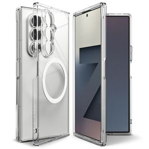 Husa pentru Samsung Galaxy Z Fold 7 - Ringke Fusion MagSafe - Clear