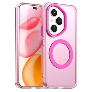 Husa premium pentru  Honor 400 Pro VivaShell Fusion compatibila MagSafe, Anti-Shock - Protectie Avansata Display & Camera - Design Slim și Elegant - Roz