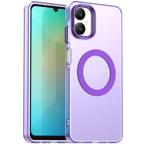 Husa premium pentru  Samsung Galaxy A06 VivaShell Fusion compatibila MagSafe, Anti-Shock - Protectie Avansata Display & Camera - Design Slim și Elegant - Mov