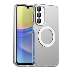 Husa premium pentru  Samsung Galaxy A16 VivaShell Fusion compatibila MagSafe, Anti-Shock - Protectie Avansata Display & Camera - Design Slim și Elegant - Alb