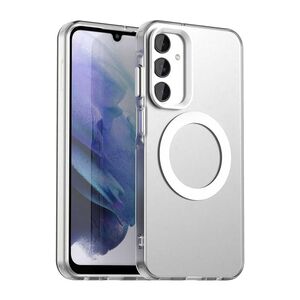 Husa premium pentru  Samsung Galaxy A25 VivaShell Fusion compatibila MagSafe, Anti-Shock - Protectie Avansata Display & Camera - Design Slim și Elegant - Alb