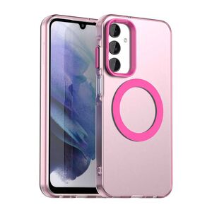Husa premium pentru  Samsung Galaxy A25 VivaShell Fusion compatibila MagSafe, Anti-Shock - Protectie Avansata Display & Camera - Design Slim și Elegant - Roz