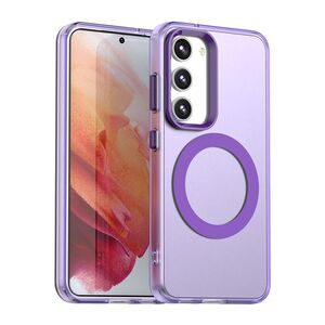 Husa premium pentru  Samsung Galaxy S23 Plus  VivaShell Fusion compatibila MagSafe, Anti-Shock - Protectie Avansata Display & Camera - Design Slim și Elegant - Mov