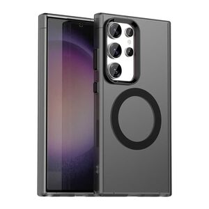 Husa premium pentru  Samsung Galaxy S23 Ultra 5G VivaShell Fusion compatibila MagSafe, Anti-Shock - Protectie Avansata Display & Camera - Design Slim și Elegant - Negru