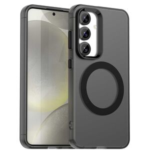Husa premium pentru  Samsung Galaxy S25+ VivaShell Fusion compatibila MagSafe, Anti-Shock - Protectie Avansata Display & Camera - Design Slim și Elegant - Negru