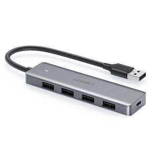 Hub Multifunctional, USB3.2, 5Gbps, 0.15m - Ugreen CM512 (50985) - Gray