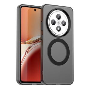 Husa premium pentru  Oppo Reno 12F, 12FS VivaShell Fusion compatibila MagSafe, Anti-Shock - Protectie Avansata Display & Camera - Design Slim și Elegant - Negru