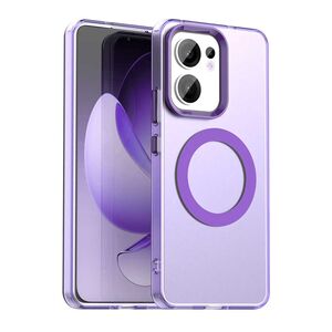 Husa premium pentru  Oppo Reno 13F, 13FS 4G, 5G VivaShell Fusion compatibila MagSafe, Anti-Shock - Protectie Avansata Display & Camera - Design Slim și Elegant - Mov