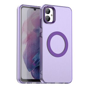 Husa premium pentru  Samsung Galaxy A05 VivaShell Fusion compatibila MagSafe, Anti-Shock - Protectie Avansata Display & Camera - Design Slim și Elegant - Mov