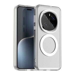 Husa premium pentru Honor Magic 7 Pro VivaShell Fusion compatibila MagSafe, Anti-Shock - Protectie Avansata Display & Camera - Design Slim și Elegant - Alb