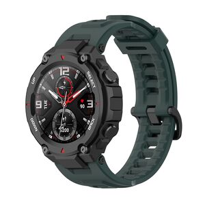 Curea pentru smartwatch Amazfit T-Rex / T-Rex Pro - Quickfit din silicon - Verde