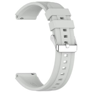 Curea pentru smartwatch Huawei Watch GT 4 (41mm)/W1/Honor Watch S1/Garmin Venu 2S/Vivoactive 4S - Quickfit din silicon - latime 18 mm - Gri