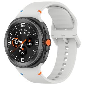 Curea pentru smartwatch Samsung Galaxy Watch 8 40mm/ Watch 8 44mm / Watch 8 Classic - Quickfit din silicon- Gri