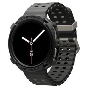 Husa pentru Samsung Galaxy Watch 8 44mm - Spigen Rugged Armor - Negru Mat