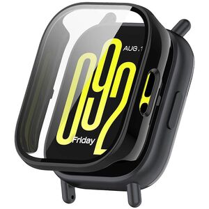 Set de Protecție 360° pentru Xiaomi Redmi Watch 5 Active – Carcasa cu protectie ecran, Claritate HD, Design Elegant - Negru