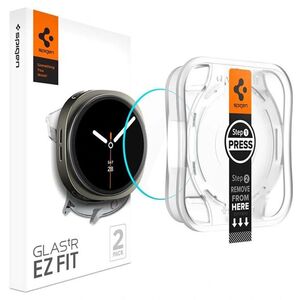 Folie pentru Samsung Galaxy Watch 8 40mm (set 2) - Spigen Glas.TR EZ FIT - Clear