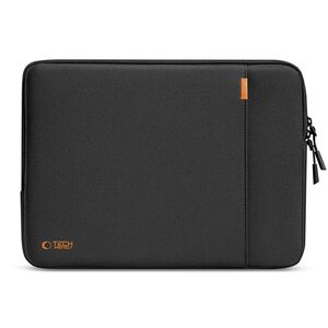 Husă Premium Antishock pentru Laptop sau Tabletă 11–13”, Design Slim, Compartiment Accesorii, Protecție Triplă, Ușoară și Elegantă – Compatibilă MacBook Air, iPad Pro, Lenovo, ASUS, HP, Dell, negru