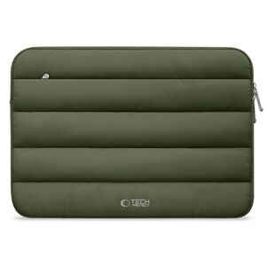 Husă Laptop Fluffy 15-16” – Design Premium cu Interior Plusat, Protecție Antișoc, Spațiu pentru Accesorii – Compatibilă MacBook, Lenovo, ASUS, Dell, HP, army green