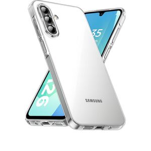 Husa pentru Samsung Galaxy A17 5G, Anti-Shock 1.5mm, cu protectie lentile, Transparent