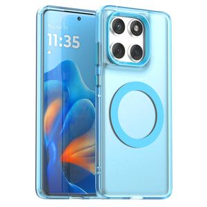 Husa premium pentru Motorola Edge 60 Fusion / Edge 60 VivaShell Fusion compatibila MagSafe, Anti-Shock - Protectie Avansata Display & Camera - Design Slim și Elegant - albastru