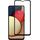 Pachet 360: Folie din sticla + Husa pentru Samsung Galaxy A03 Wallet tip carte, negru