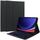 Husa cu tastatura iluminata pentru Samsung Galaxy Tab S9 / S9 FE / S10 FE si slot S-Pen + mouse wireless iluminat LED, negru