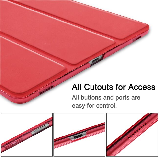 Husa tableta Samsung Galaxy Tab S5e 10.5 T720/T725 ProCase de tip stand, rosu