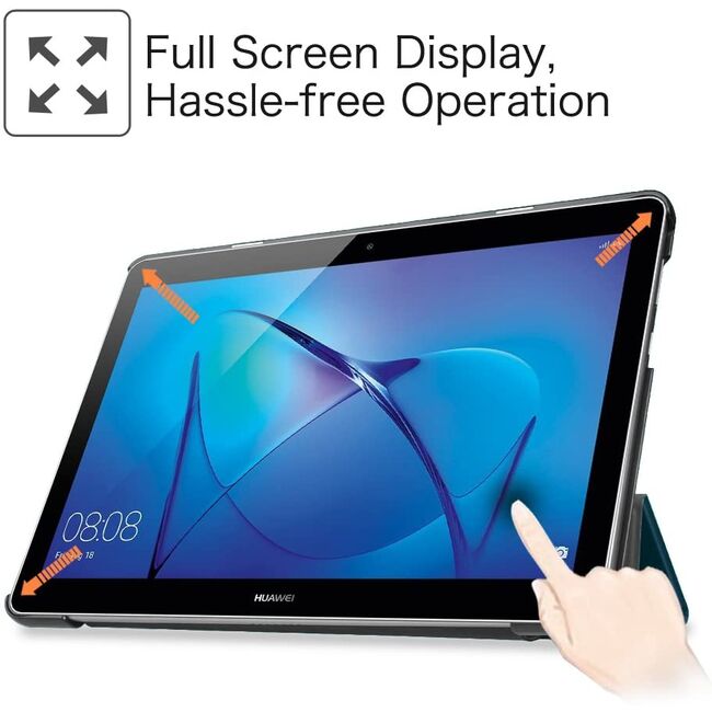Husa Huawei MediaPad T3 10 9.6 inch ProCase tri-fold, navy blue