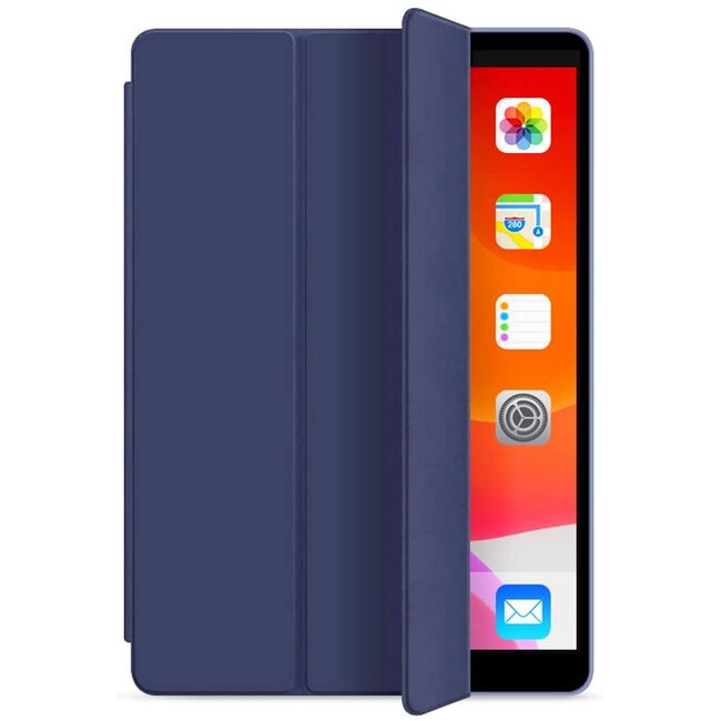 Husa iPad 10.2 2019 Protect cu functie wake-up/sleep, albastru inchis