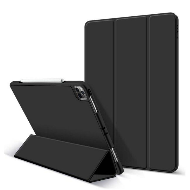 Husa iPad PRO 11 2021 / 2020 Protect cu functie wake-up/sleep si compartiment pentru Apple Pen, negru