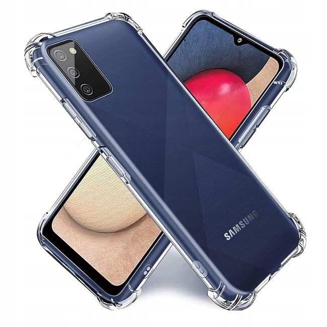 Husa pentru Samsung Galaxy A02s Anti-Shock 1.5mm, transparent