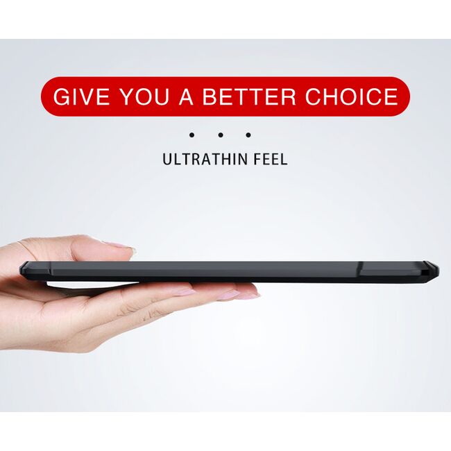 Husa pentru Xiaomi Redmi Note 10 4G / 10S, Rzants Shield, negru-clear