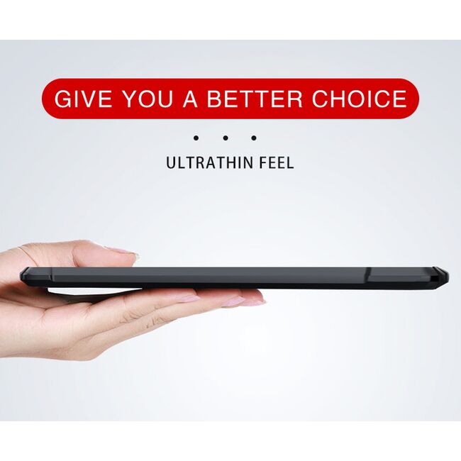 Husa pentru Xiaomi Redmi Note 10 Pro, Rzants Shield, negru-clear