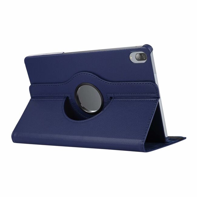 Husa tableta Lenovo Tab P11, P11 Plus MagiCase rotativa 360 de tip stand, navy blue