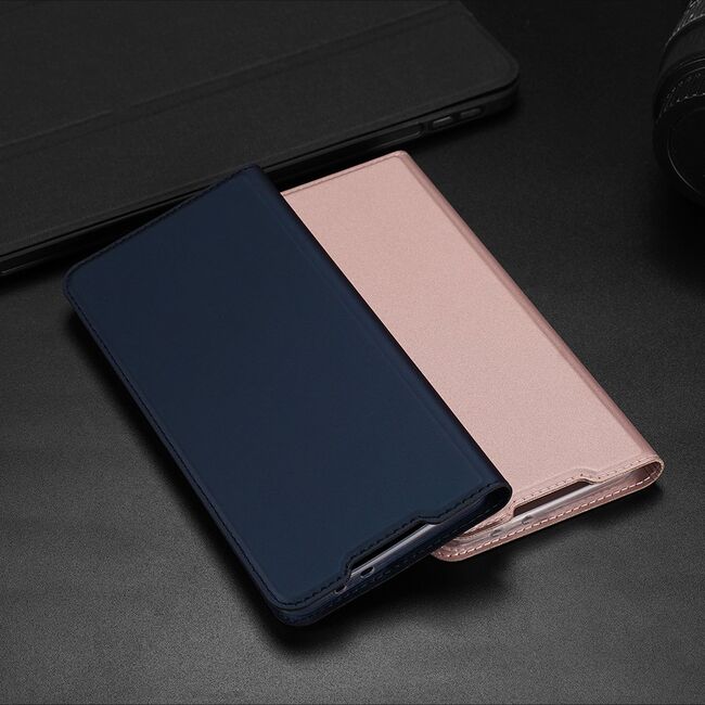Husa DUX DUCIS Skin Pro Bookcase pentru Xiaomi Redmi 9A, 9AT (navy-blue)