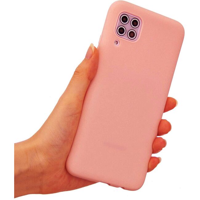 Husa pentru Huawei P40 Lite Flexible Silicone, light pink