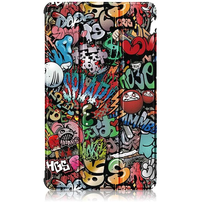 Husa pentru tableta Samsung Galaxy Tab A7 Lite 8.7 inch T220 / T225 Procase, graffiti