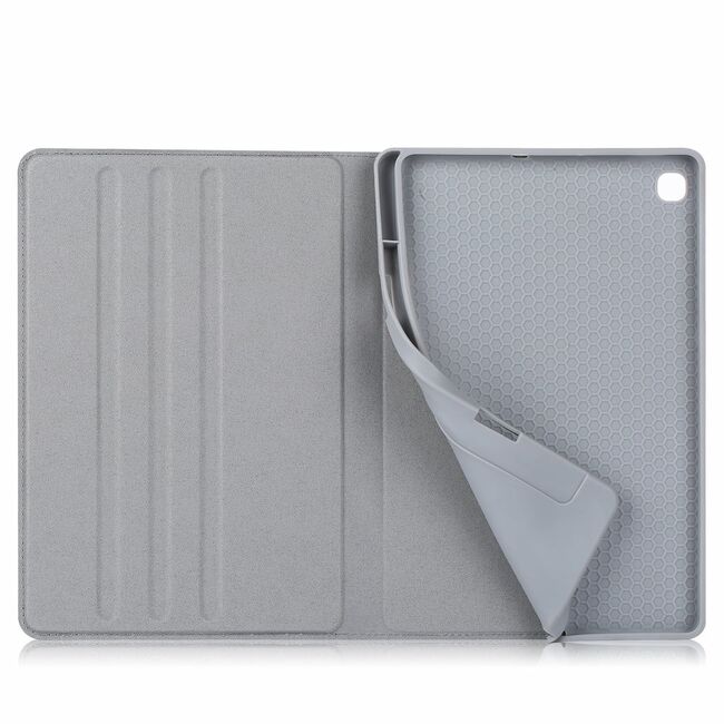 Pachet 360: Folie din sticla + Husa Samsung Galaxy Tab S6 Lite 10.4 P610 P615 ProCase functie stand, suport S-Pen, negru