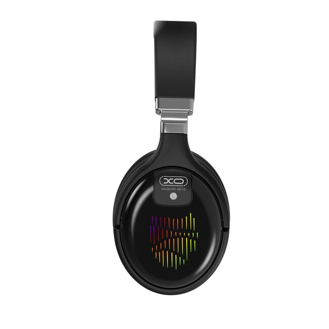 Casti audio On-ear XO BE18, Wireless, Bluetooth, Hands-free Call, negru
